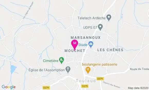 Localisation Dr Fabien Fargier Lagrange