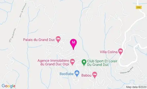 Localisation Dr Bertrand Descamps
