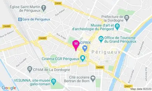 Localisation Dr Nicolas Audy