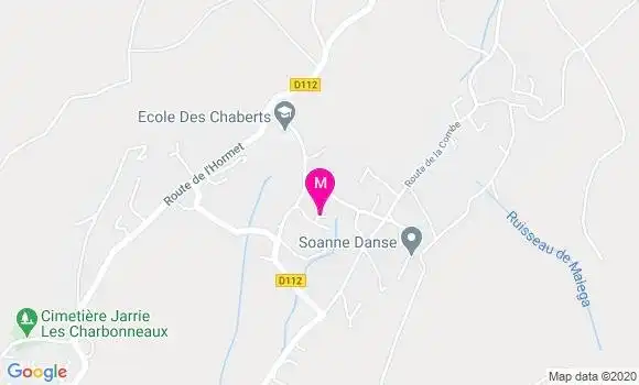 Localisation Dr Olivier Delorme