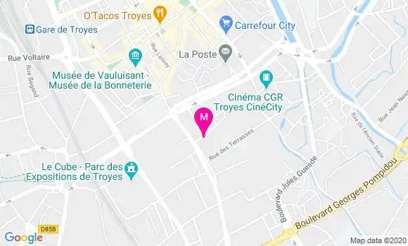 Localisation Dr Christian Jeandard