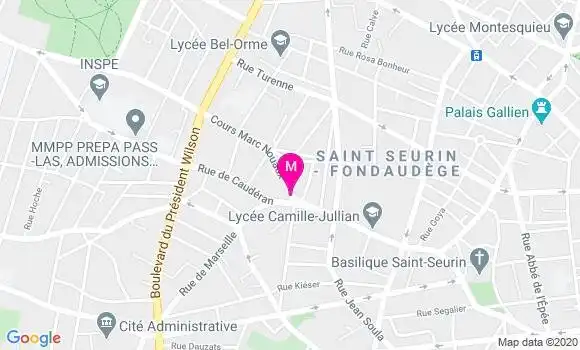 Localisation Dr Christine Delorme