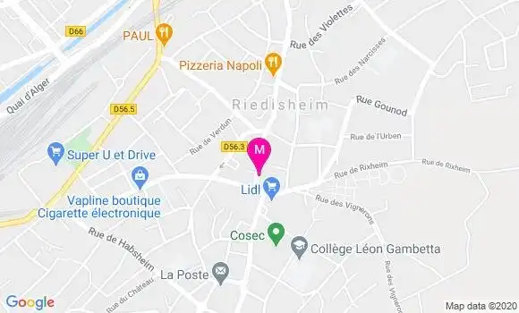 Localisation Dr Nathalie Stutzmann