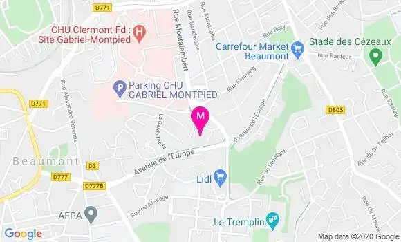 Localisation Dr Anne Marion