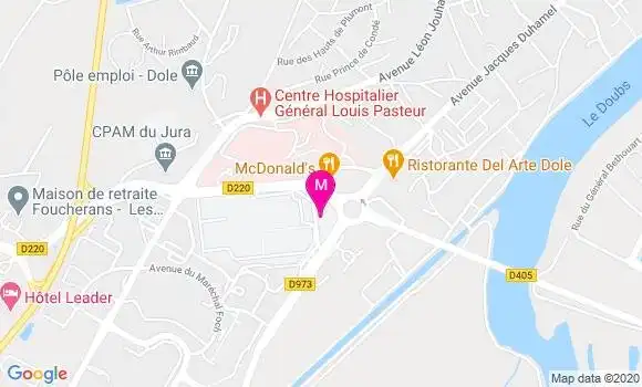 Localisation Dr Anne Laure Simonnet