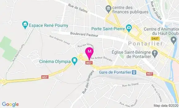 Localisation Dr François Barthes