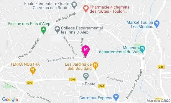Localisation Dr Richard Bovet