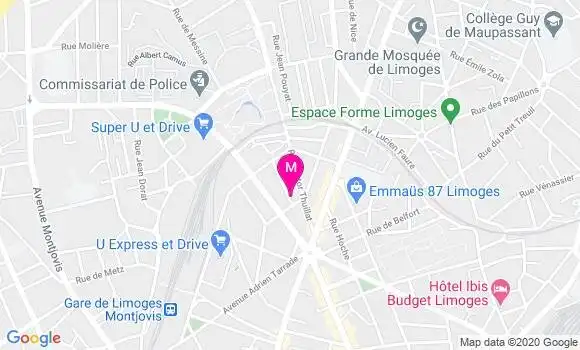Localisation Dr Jean Jacques Dumas