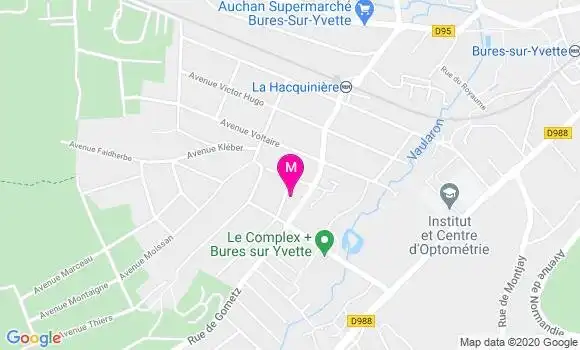Localisation Dr Caroline Vanhamme