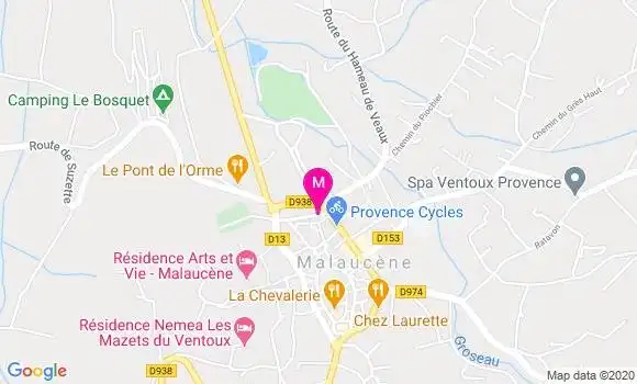 Localisation Dr Michel Reynaud