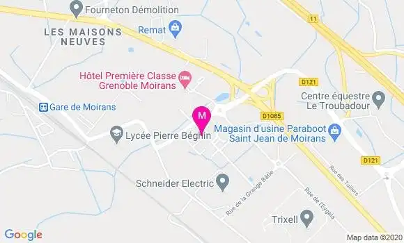 Localisation Dr Fabien Bonnardel