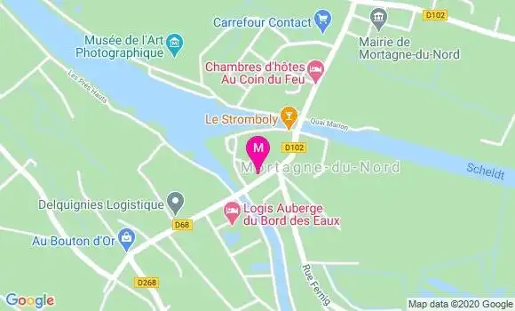 Localisation Dr Michel Bourgeois