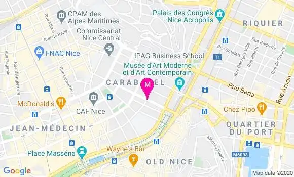 Localisation Dr Philippe Bossan