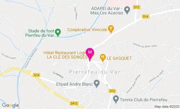 Localisation Dr Alain Pradier