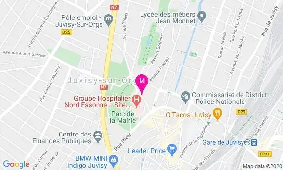 Localisation Dr Lyes Benkiar