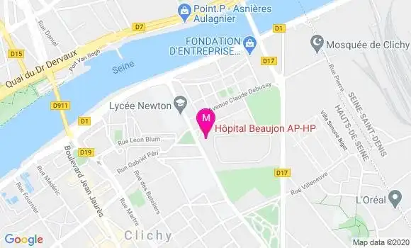 Localisation Dr Eric Kargougou