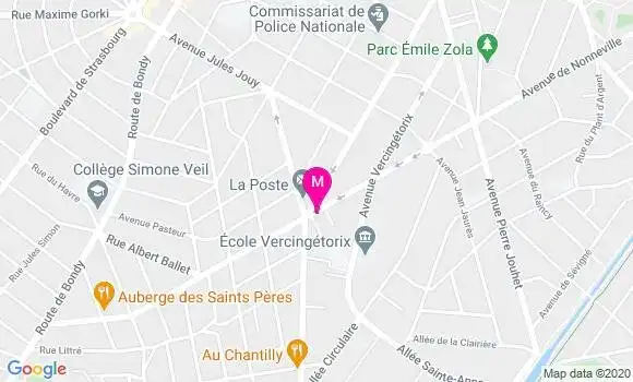 Localisation Dr Simone Bouskela