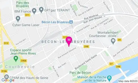 Localisation Dr Jean Philippe Brouquier