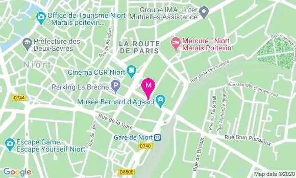 Localisation Dr Laurent Vassort