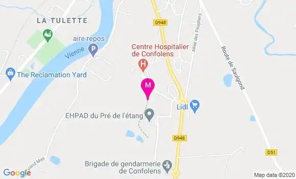 Localisation Dr Denis Langand