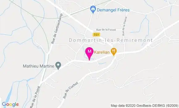 Localisation Dr Jean Charles Vauthier