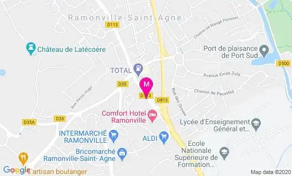 Localisation Dr Thierry Gontran