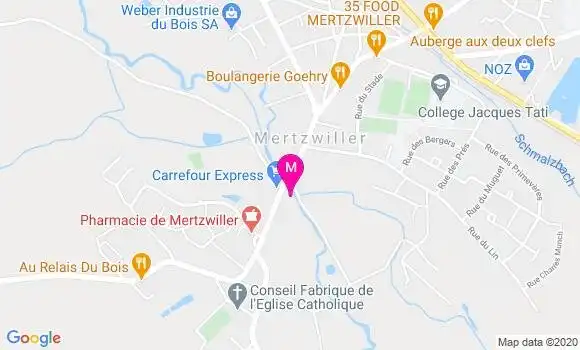 Localisation Dr Jean Luc Jung