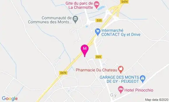 Localisation Dr Pascal Vuillemin