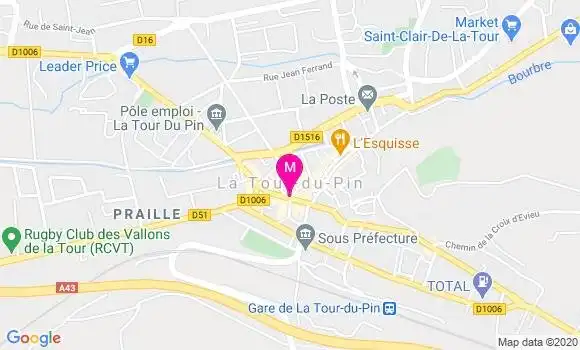 Localisation Dr Marie Cécile Dedianne