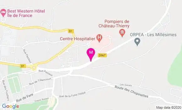 Localisation Dr Lara Rezzouk