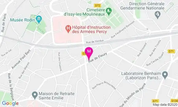 Localisation Dr Marie Laure Trotel