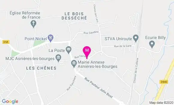 Localisation Dr Christian Chapuis