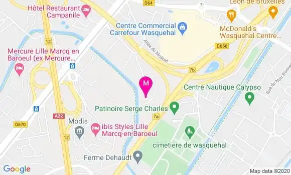 Localisation Dr Odile Guibon