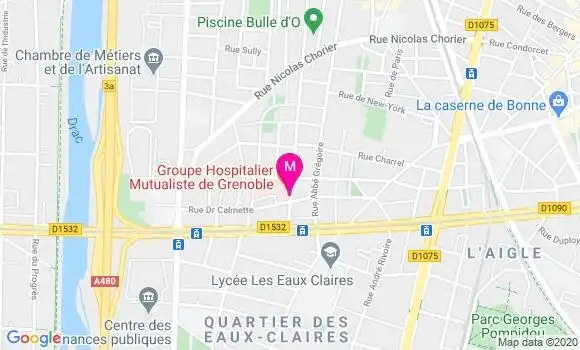 Localisation Dr Alexandre Bucci