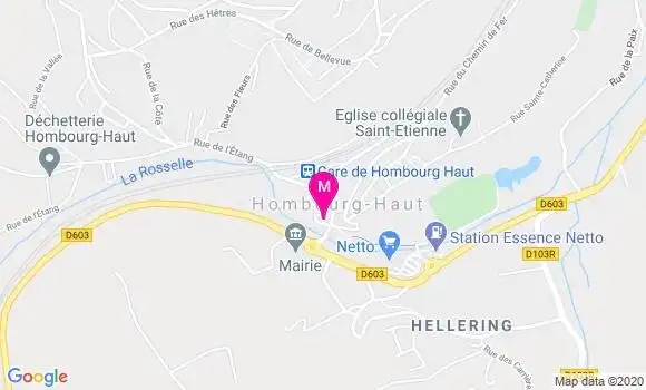 Localisation Dr Hubert Aug