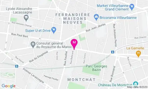 Localisation Dr Gwenola Grimault