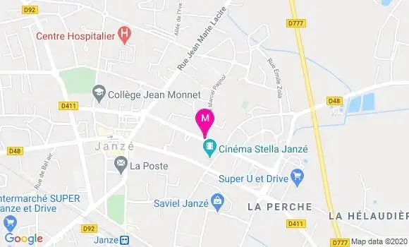 Localisation Dr Catherine Pigeon