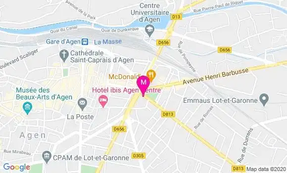 Localisation Dr Alain Girard