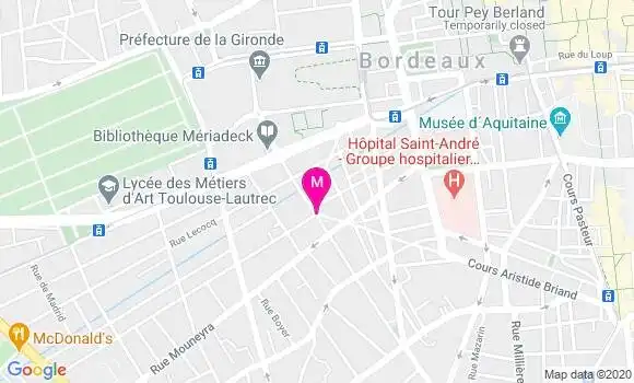 Localisation Dr Béatrice Anne Baratchart