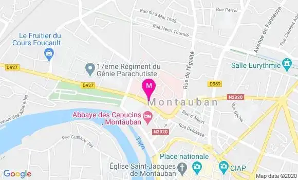 Localisation Dr Christine Pouligny