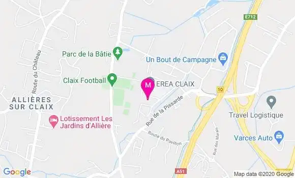 Localisation Dr Emmanuelle Regent