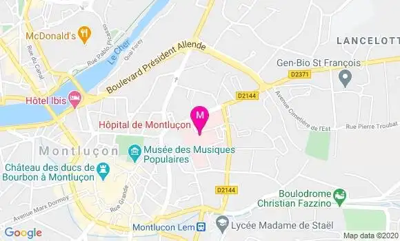 Localisation Dr Philippe Morlon