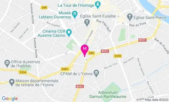 Localisation Dr Jean Bernard Picavet