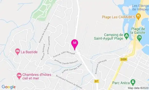 Localisation Dr Eric Marie