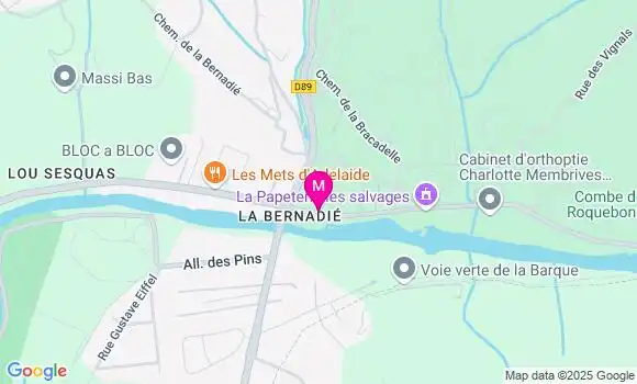 Localisation Dr Xavier Poyer
