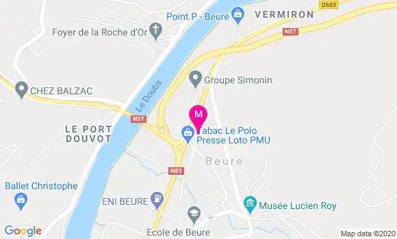 Localisation Dr Martial Botebol