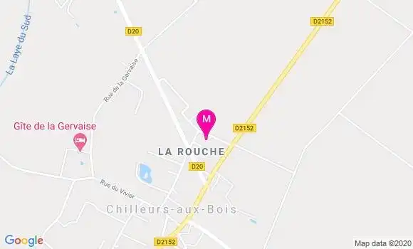 Localisation Dr Aliette Berthault