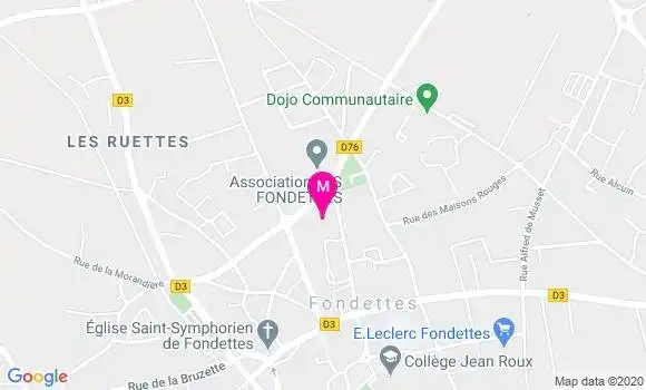 Localisation Dr Pascal Fezard