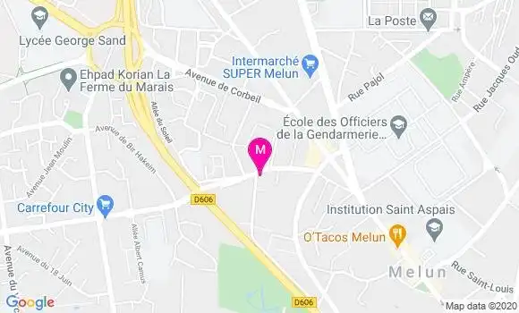 Localisation Dr Anne Marie Gineste