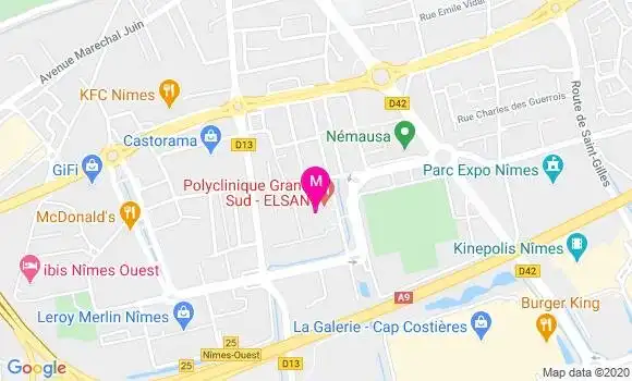 Localisation Dr Pascal Kerdranvat